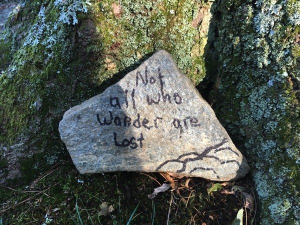 Not lost